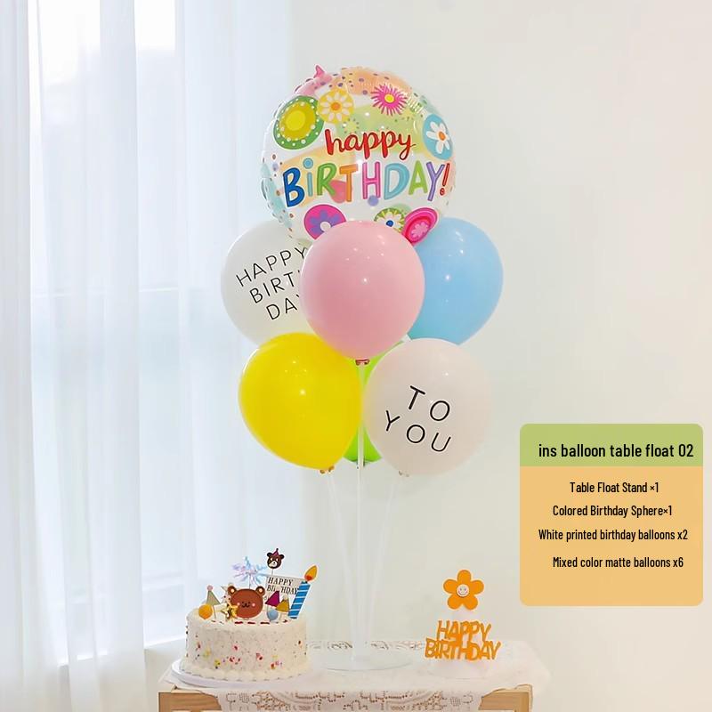 Baby's First Birthday Décor - Balloons & Party Scene for Boys & Girls