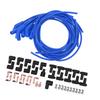 45 Degrees  135 Degrees  Sparking Plug Ignition Wire Set with Dustproof Cover High Performance 8.5mm Diameter