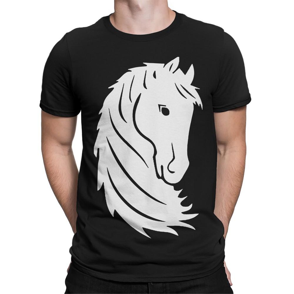 Horse Riding Mens Womens T Shirt  For Animal Lovers Graphic Unisex Tee