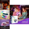 Stylish Bluetooth Speaker With Wireless Charging Versatile Night Light And Alarm Clock For Home Use