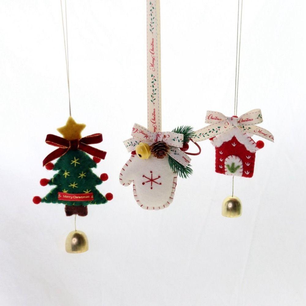 Exquisite Christmas Tree Pendant Creative Xmas Hanging Decorations Holiday Party Decor