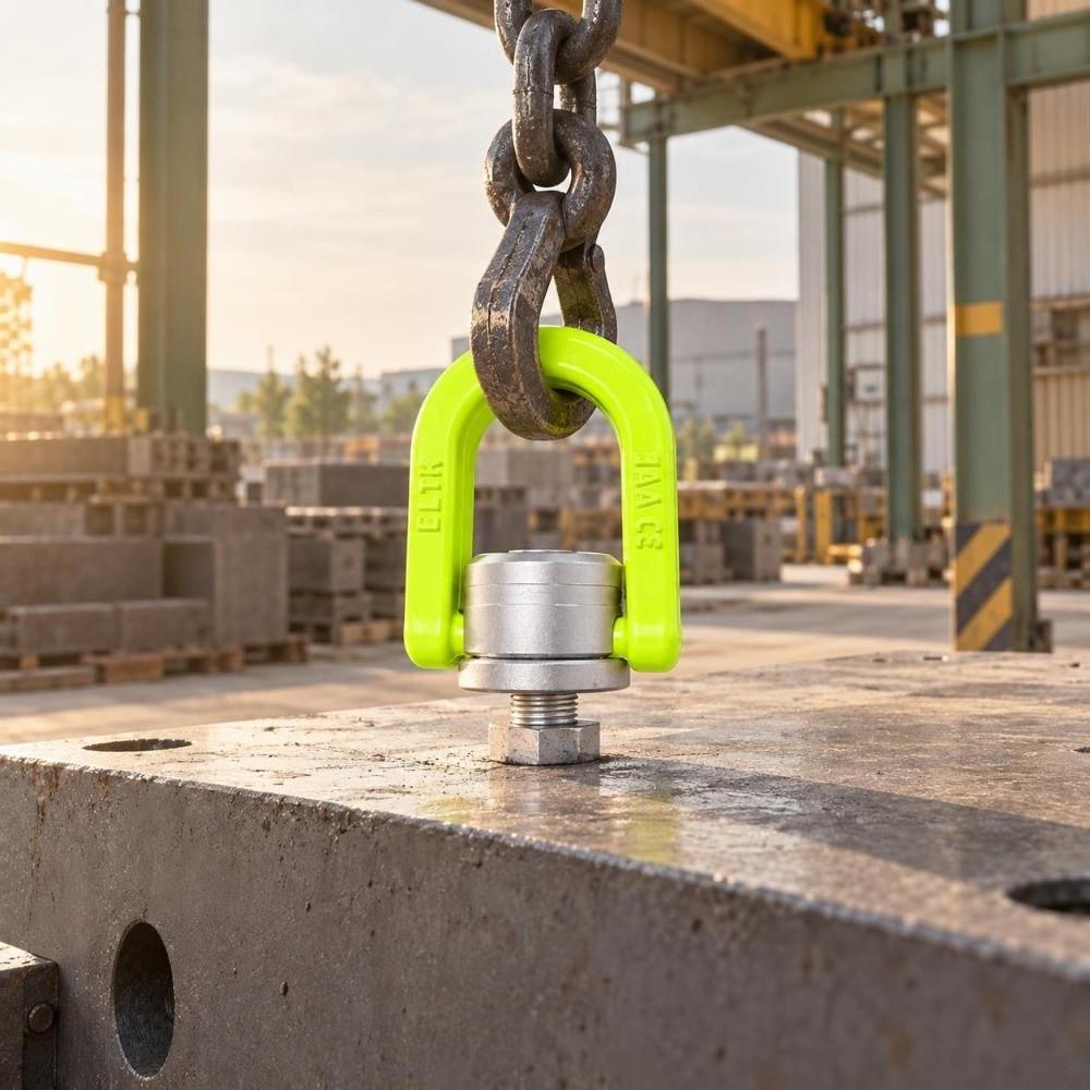 1pcs 360 Degree Rotation Rotating Eye Bolt Heavy Duty Lifting Bolt For Construction
