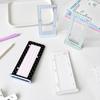 Interleaf Type Photo Booth Frames Acrylic Wedding Album Bookmark Holder  For 2X6 Inch Photo Strips