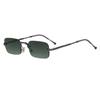 JYL TS Men's Rimless Metal-Temple - Small-Frame UV-Protective Shades WF-5G260
