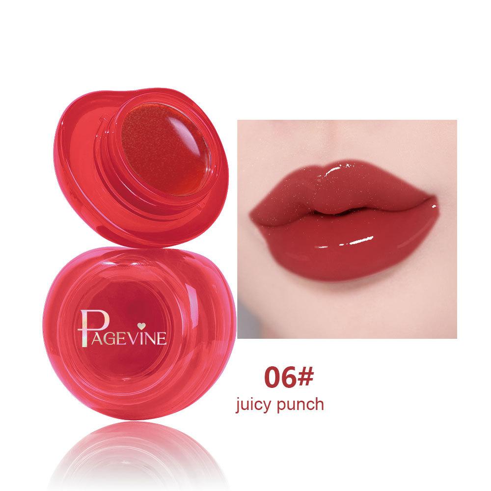 

Кристалічний желеподібний тінт для губ і щік – Дзеркальний блиск, Стійкий вологий фініш з вбудованим хайлайтером 06#