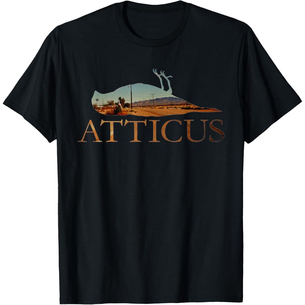 ATTICUS Horizon Bird T Shirt XS чёрный