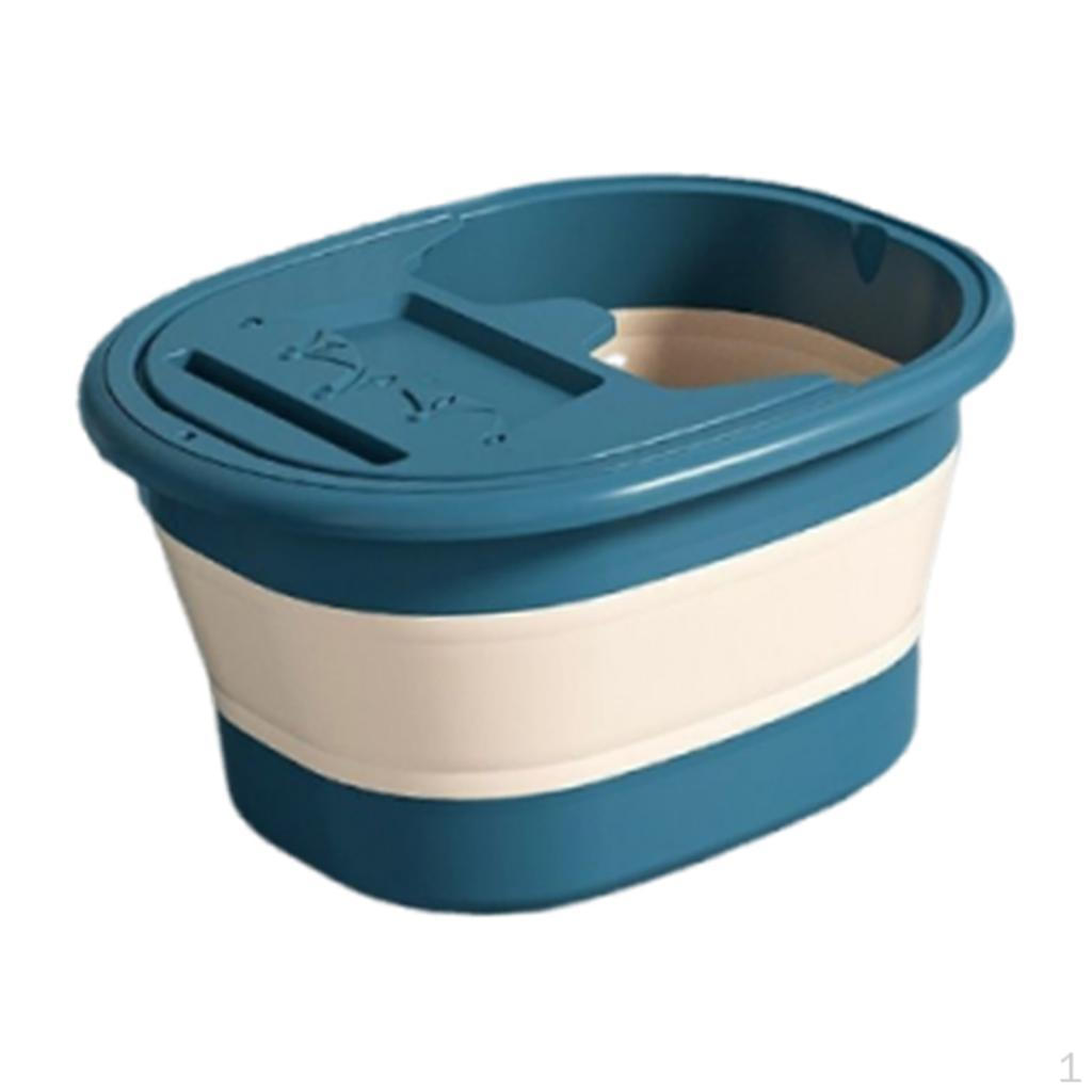 

Foot Soaking Tub for Travel and Home Use синій