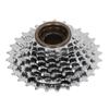 Bicycle Freewheel Sliver Steel 8 Speed 13‑28T Threaded Flywheel for Mountain Bike