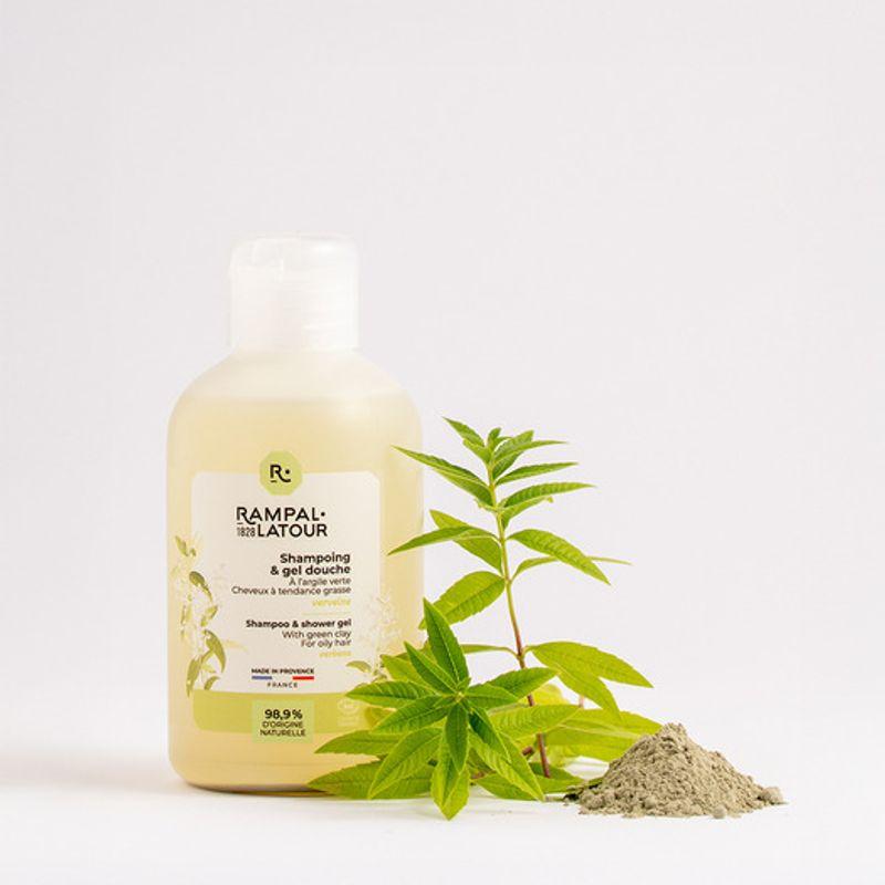 Шампунь-гель для душа Глина и Вербена 250 мл (Шампунь и гель для душа)