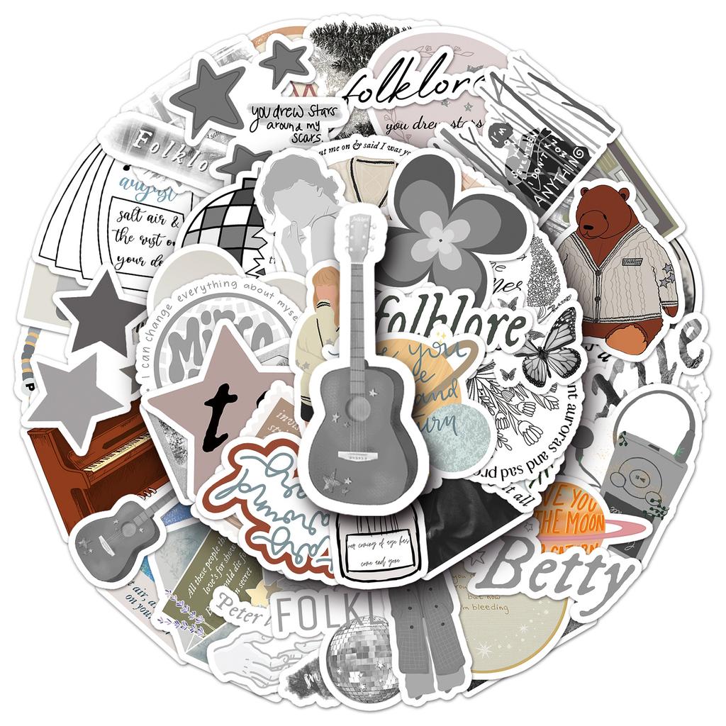 Fun Sticker Pack For Water Bottles, Luggage, Laptop, And Phone Case Decoratio