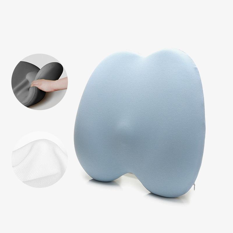 Back Rest For Car Breathable Workplace Chair Back Support Pillow Car Seat Waist Protection Support Ergonomic Soft Foam Cushion