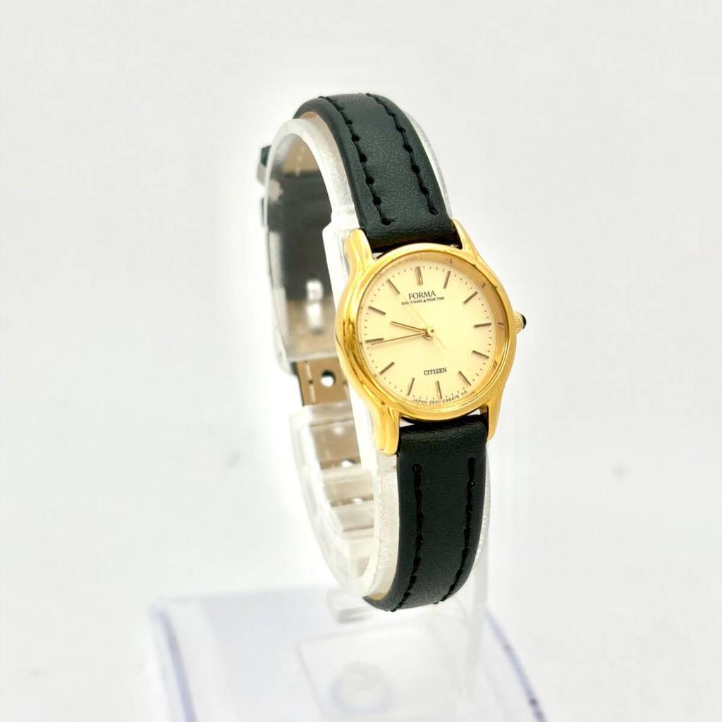Citizen FORMA New Engraved [ /New Battery] Women's Watch, Gold, 2931-295323 6122243, Strap