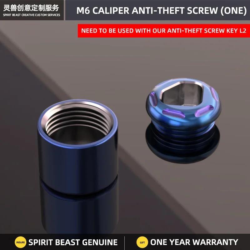 Motorcycle Brake Caliper Screw Universal Bicycle M6 M8 M10 Anti-theft Screw Cover for Brembo Disc Brake Caliper Screw Sleeve