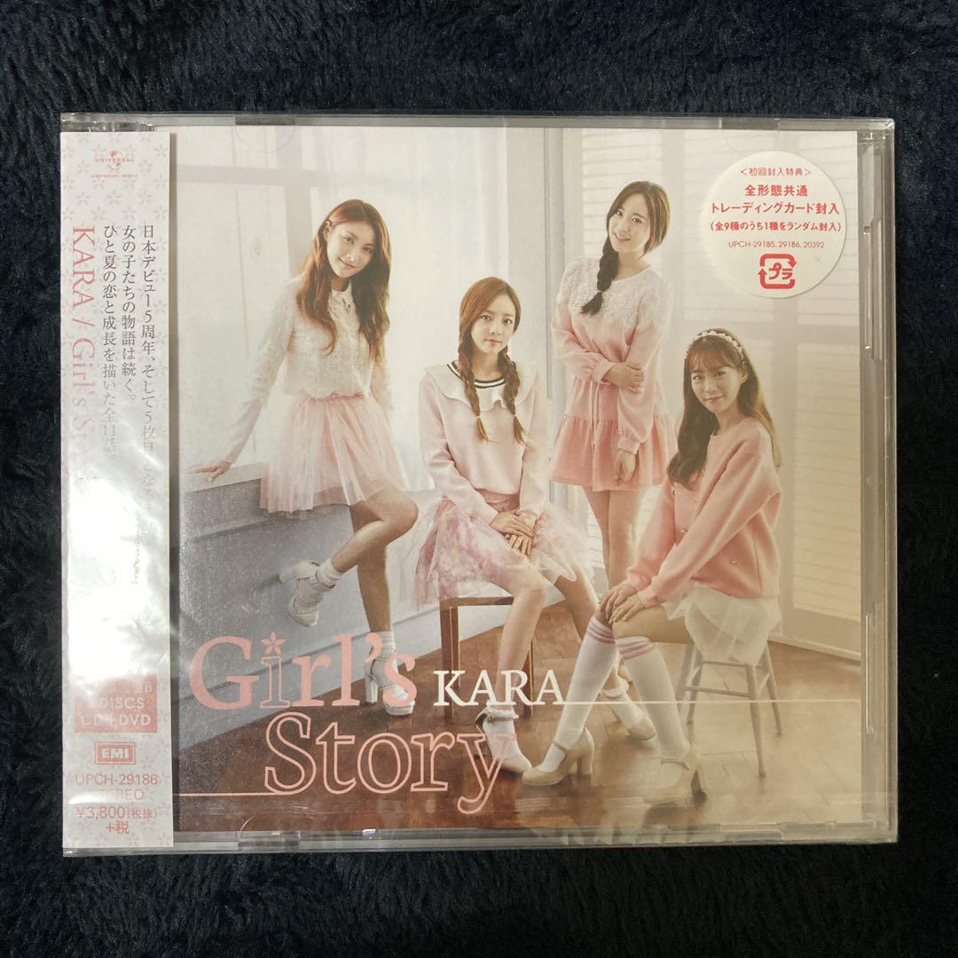 

[USED] First Limited Edition B CD+DVD Girl s Story KARA