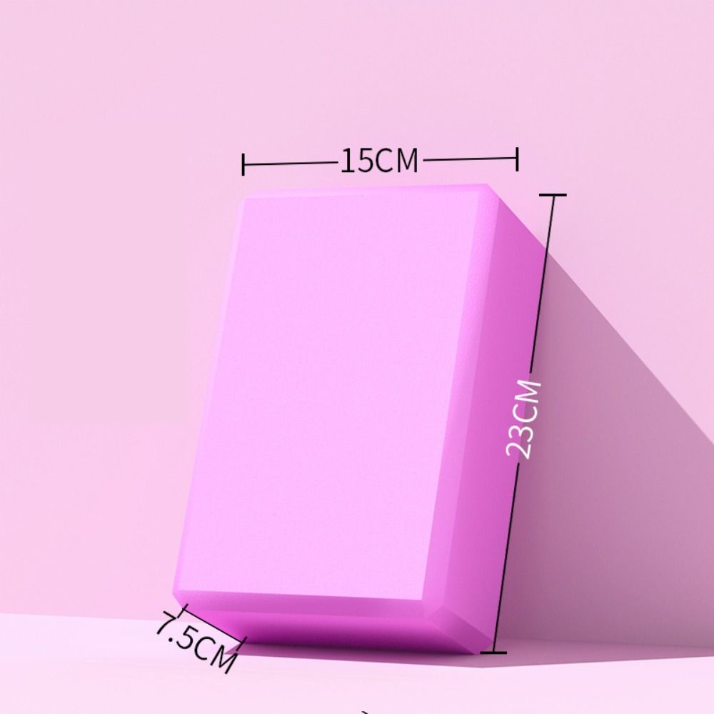 Non-Slip Gym Foam Brick EVA Pilates Bricks New Yoga Blocks  Home Fitness Equipment