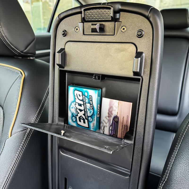Armrest Hidden Box For      2024 Nissan Altima S/SV/SR/SL/Platinum Center Console Hidden Box ABS Organizer