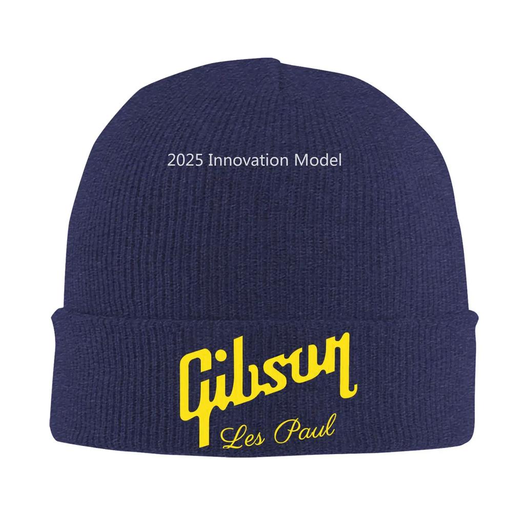 Gitara Gibsones Klobúky Jesen Zima Čiapky Beanie Teplá Čiapka Dámska Pánska Akrylová Čiapka