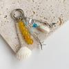 Oceanics Themed Keychain With Seashells And Starfish Designs Craft Of Alloy For Beach Lovers