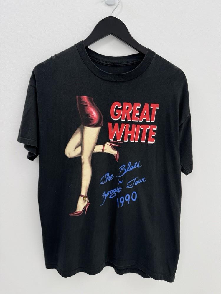 Rare Great White Blues N Boogie S to 5XL SE094 FREE SHIPPING Unisex T-Shirt