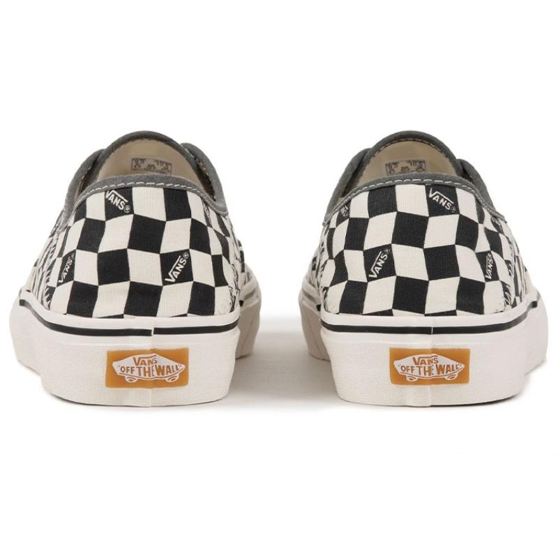 Vans Authentic Vr3 Sf Low Top Casual Skateboarding Shoes Unisex Black White Grid 'Black White' Vans VN0A4BX5KIG