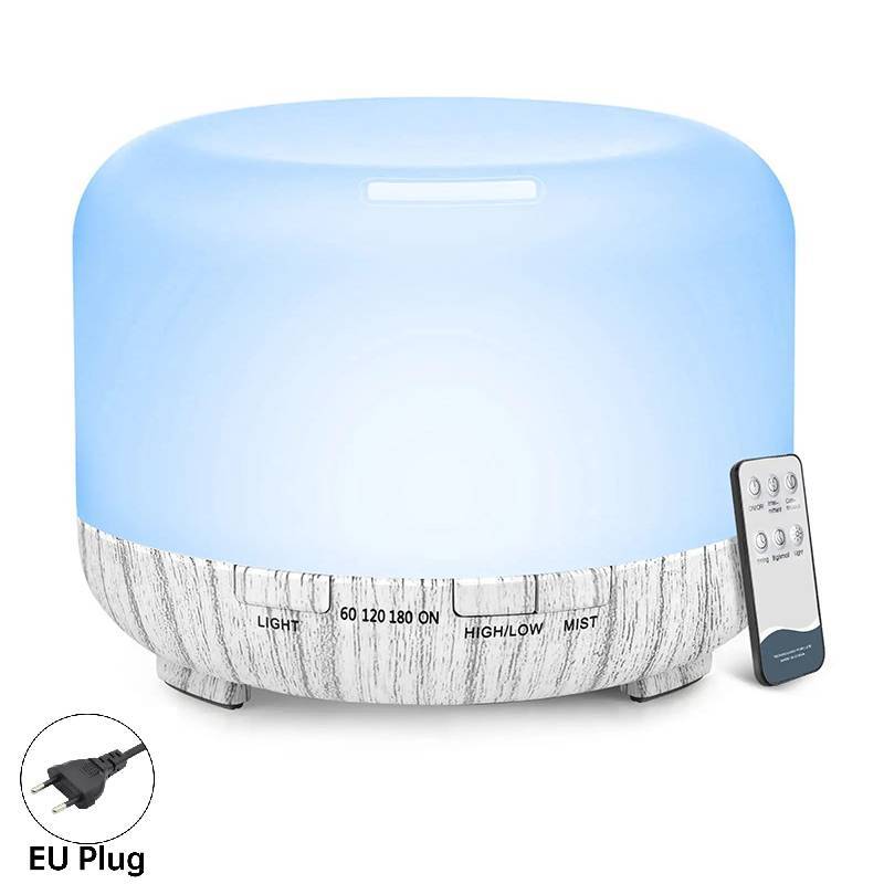 500ml Ultrasonic Air Diffuser With Timer For Home Relaxation