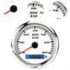 Digital Tach Hour Meter Universal RPM Gauge for 12V/24V Auto Boat Truck