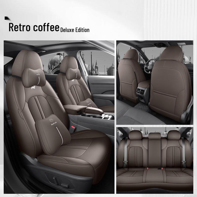 Eleventh Gen Sonata Leather Car Seat Cushion – Four Seasons Universal Model