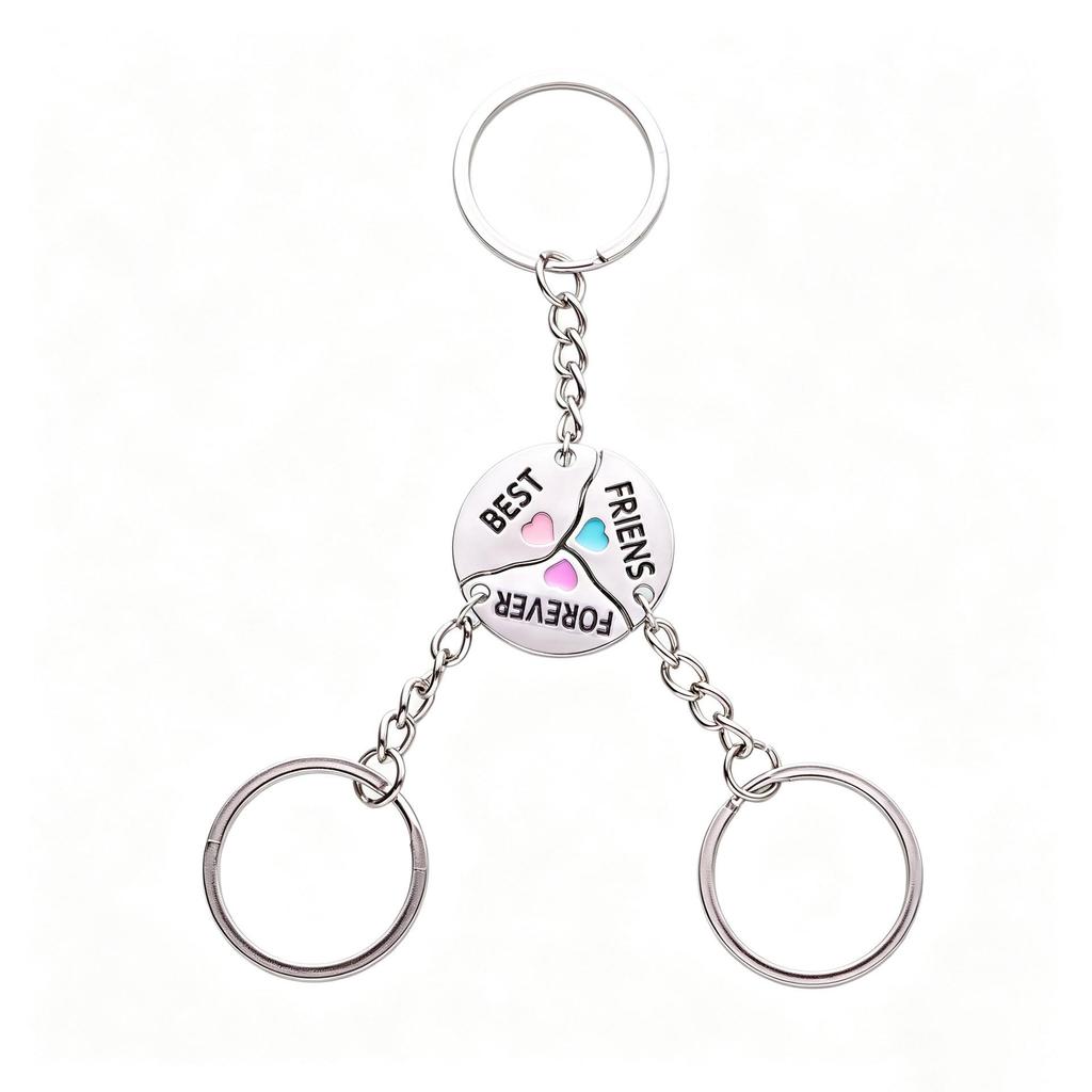 Best Friend Magnetic Necklace: Cute Back-to-School Gift & Birthday Pendant for Her
