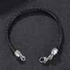 Leather Chain Lobster Clasp Bracelets Hand Women Bangles Jewelry 2021 BB1095