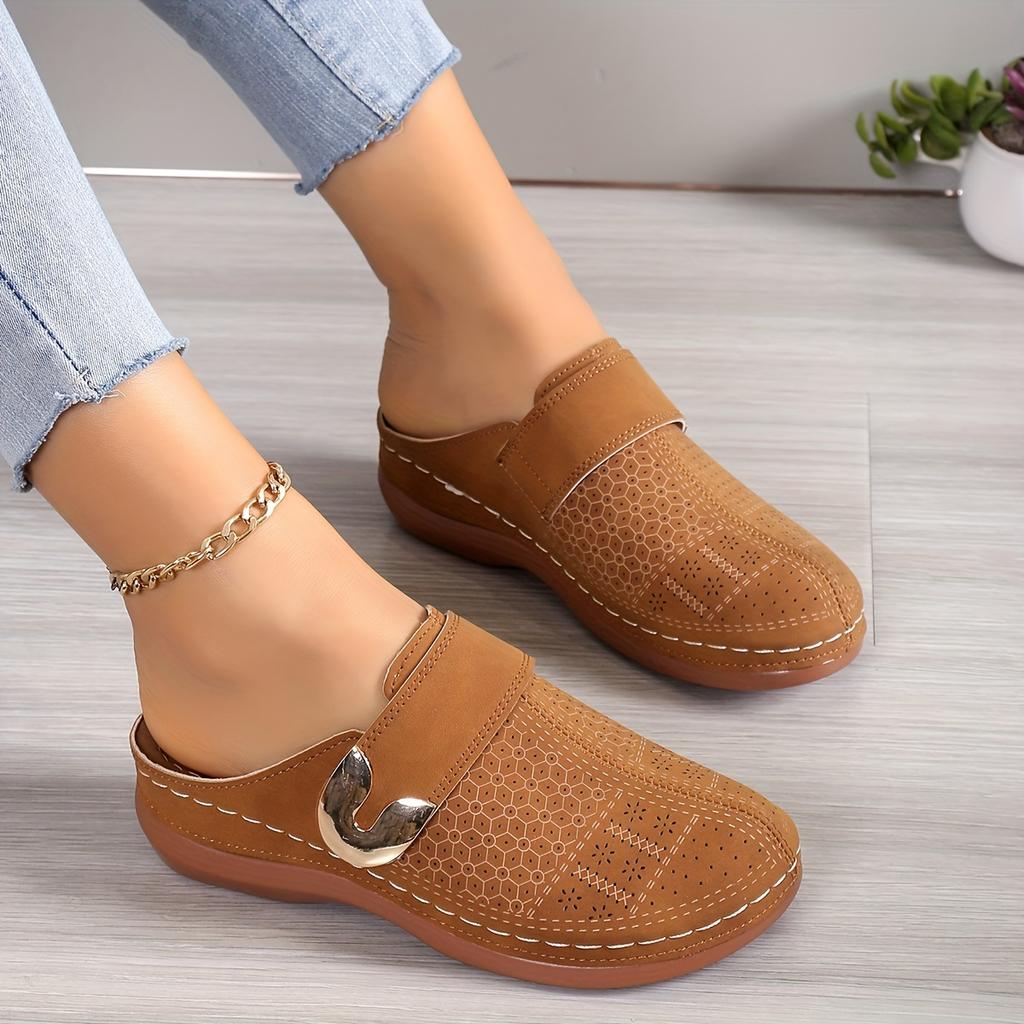 Women Slippers Casual Pattern Simple Pure Color Sandals Lightweight Comfortable Slip On Thick Bottom Slippers Slides Women