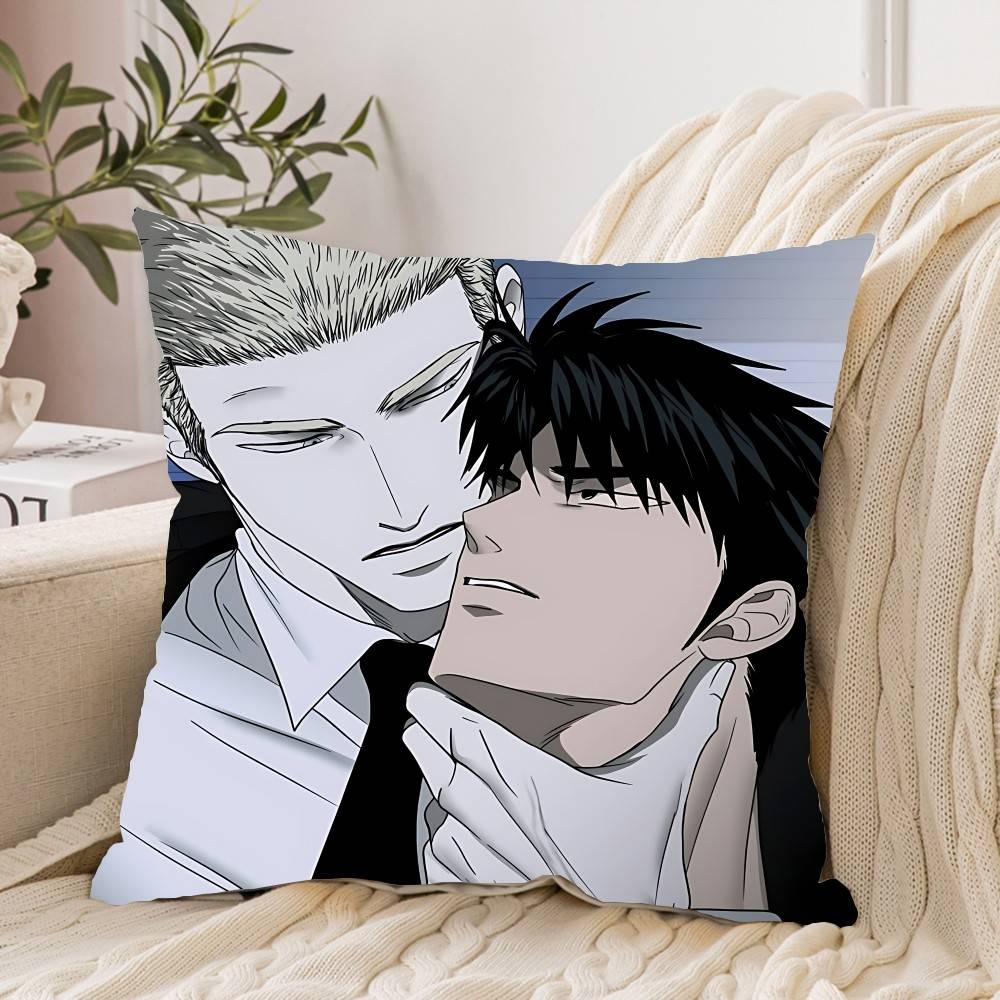 Bl S-Shutlines Pillow Case Cushion Cover Soft Cute Throw Pillow Case For Car Sofa Pillowcase Polyester With Zipper
