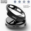 Glass+PC Watch Case For Samsung Galaxy Watch 8 40mm 44mm 8 Classic 46mm Hollow Hard Protective For Galaxy Classic 8 Accessories