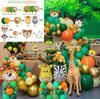 Custom Jungle Animal Balloon Set for Birthday Party Decor