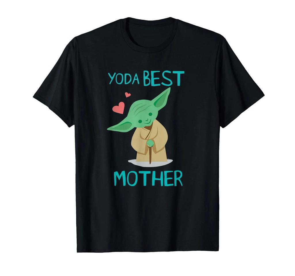 Star Wars Yoda Best Mother Caricature Mother'S Day T-Shirt_
