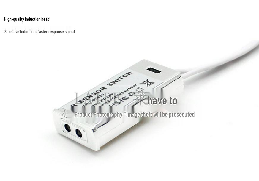 Ultra-thin 220V Detachable LED Wardrobe Sensor with Wireless Smart Control