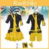 Vibrant Green And Yellow Cosplay Costume For Anime Lovers Perfect For Role Play Events