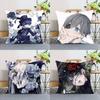 Amine BBlack Butler Throw Pillow Covers Pattern Cushion Cover Suitable For Sofa Bedroom Car Pillow Cover