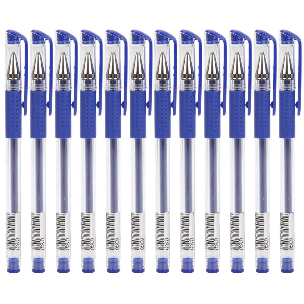 12Pcs Gel Ink Pens Writing Tool Students Stationery School Office Supplies 0.5mm