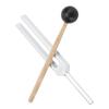 440HZ Klangheiltherapie Stimmgabel Aluminiumlegierung Stimmgabel Hammer Werkzeugset