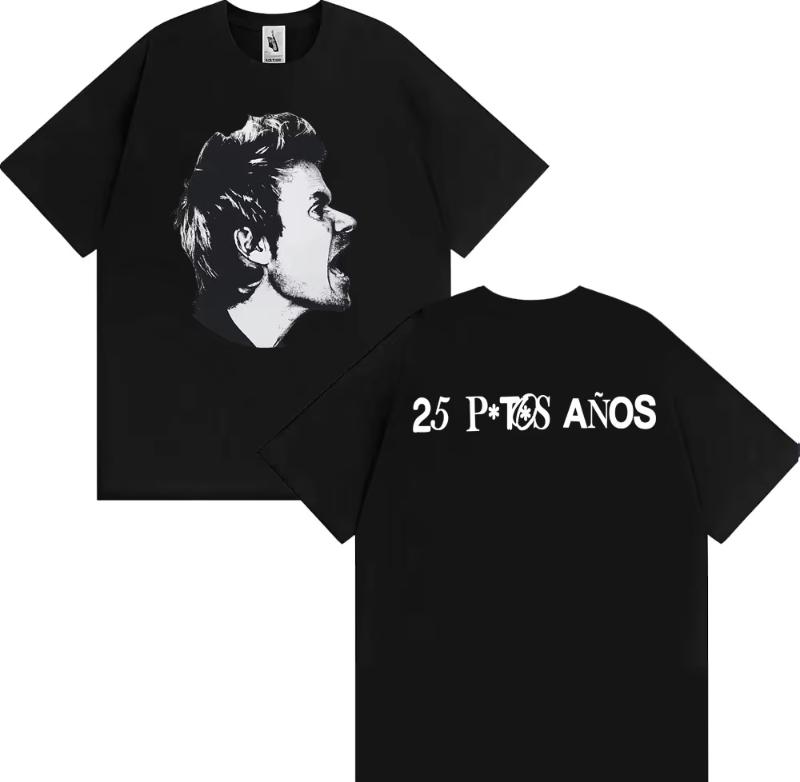 Dani Martn Concierto 25 Aos Album Merch Tshirt Unisex Unisex Fashion Hip Hop Streetwear T Shirts Cotton Comfort T Shirt