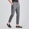 Lilang Men's Ice Silk Lightweight Cropped Casual Pants