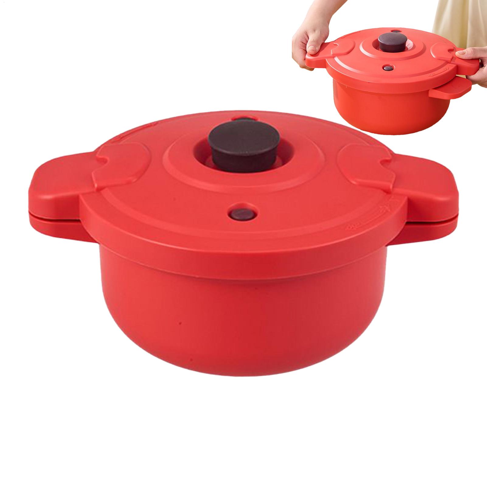 

Microwave Pasta Cooker Fast Microwave Cookware Multifunctional 2.3L Quick Cooking Tool Cooker For Dorm Workplace Campus Kitchen China Mainland