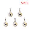 1-5pcs LED Attracting Fish Light Mini Deep Drop Underwater Eye Shape Fishing Light Squids Attractor Bait Luminous Lure Fish Lamp