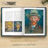 Deluxe Edition: Vincent Van Gogh Oil Painting Book & Biography Album