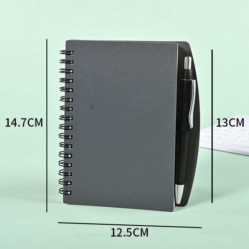

Stylish Spiral Notebook with Pen Holder for School, Training, Corporate Promotions & Custom Work Logs