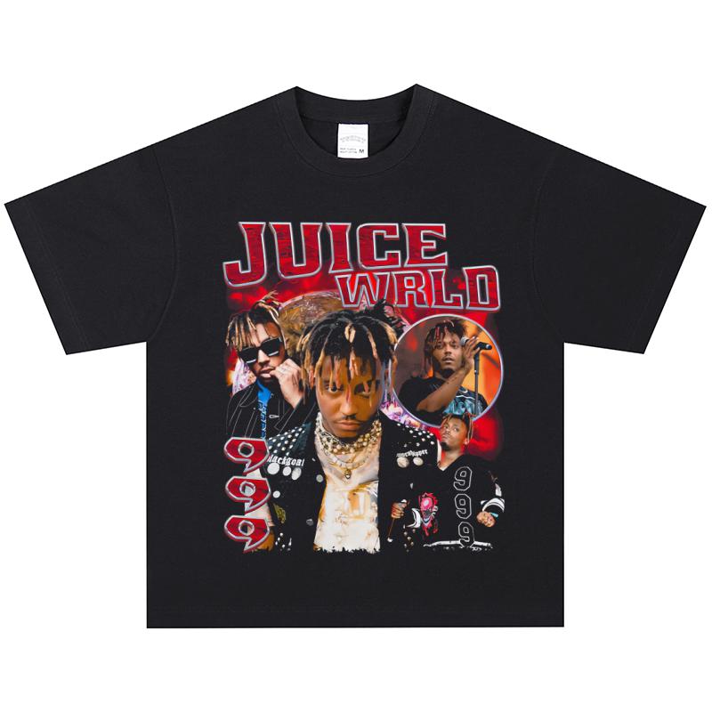 Футболка Juice Wrld, Мягкая ткань, Повседневная XXXXL