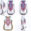 New Stylish European American Sleeveless Vintage Print Tank Top Plus Size
