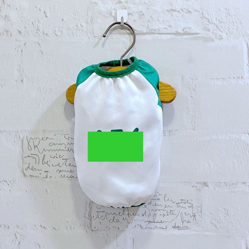 

K-style Sleeve Dog Pattern Sweater Pet Vest Fall and Winter New Arrival Dog Clothes Kitten Clothes Pet Supplies XS White Vest