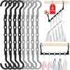 Closet Organizers and Storage,8 Pack Stronger Space Saving Hangers Clothes Hanger with 5 Holes Closet Storage for Heavy Clothes,Magic Home