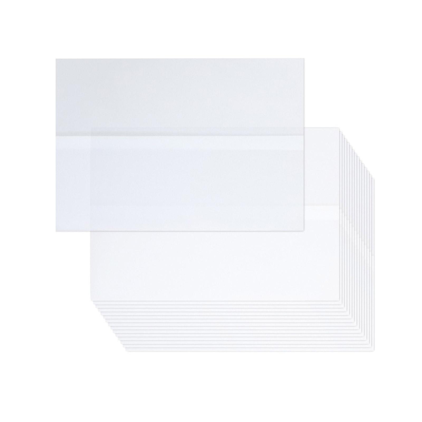 

50 Pieces Luxurious Vellum Paper Invitation Envelopes Vellum Paper Sleeves Perfect For Weddings And Special Events